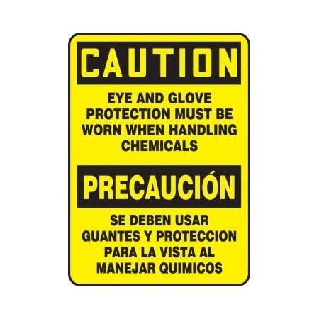 SPANISH BILINGUAL Safety Sign SBMPPE603XT